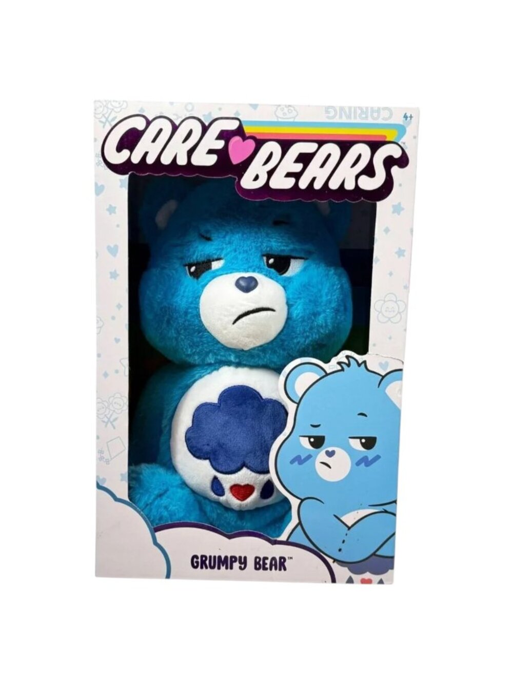 Disney Hasbro Grumpy Care Bears Plush Blue 14 inch New in Box